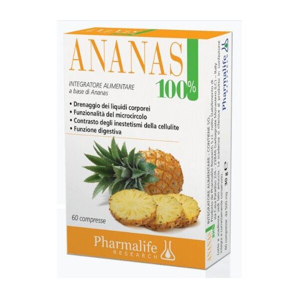 pharmalife research ananas 100% 60 compresse