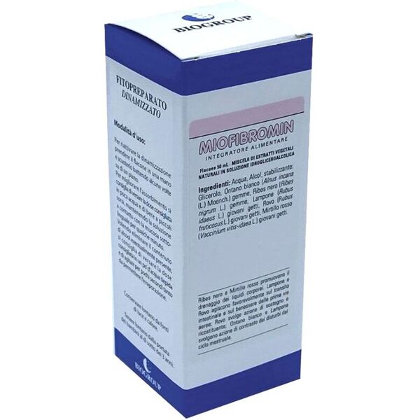 biogroup miofibromin soluzione idroalcolica integratore intestinale 50ml