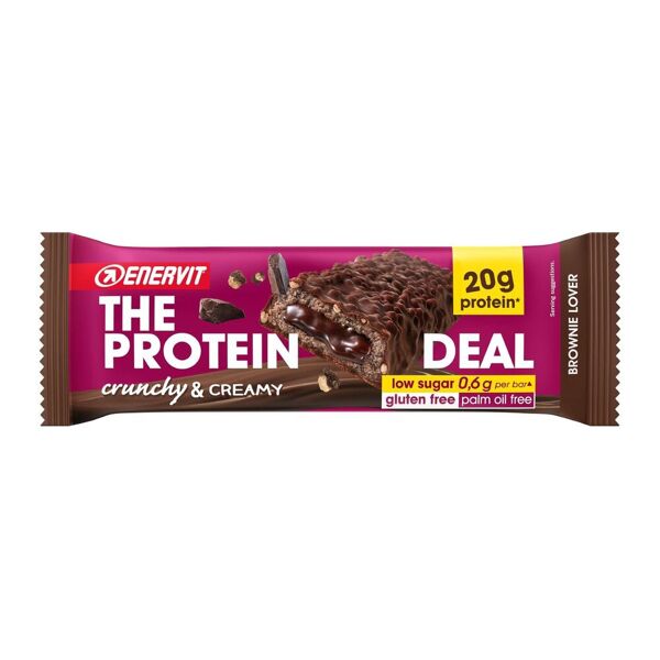 enervit the protein deal barretta proteica gusto brownie 55g