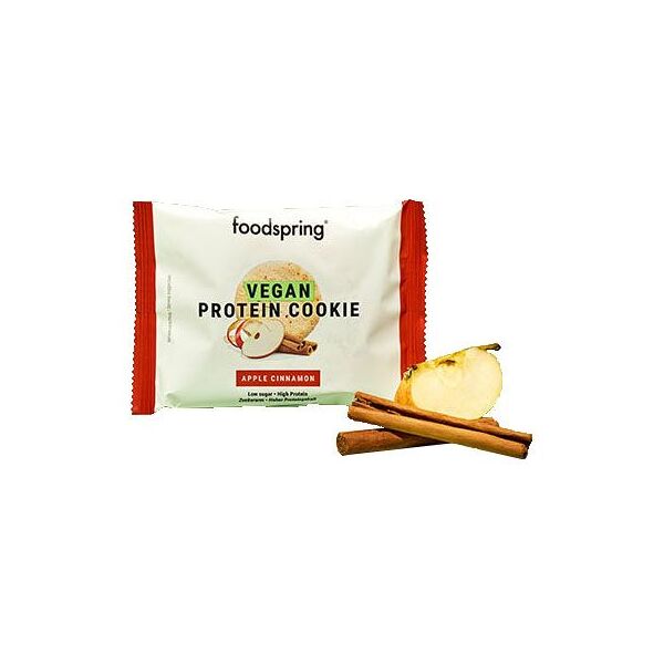 foodspring vegan protein cookie mela e cannella 50g