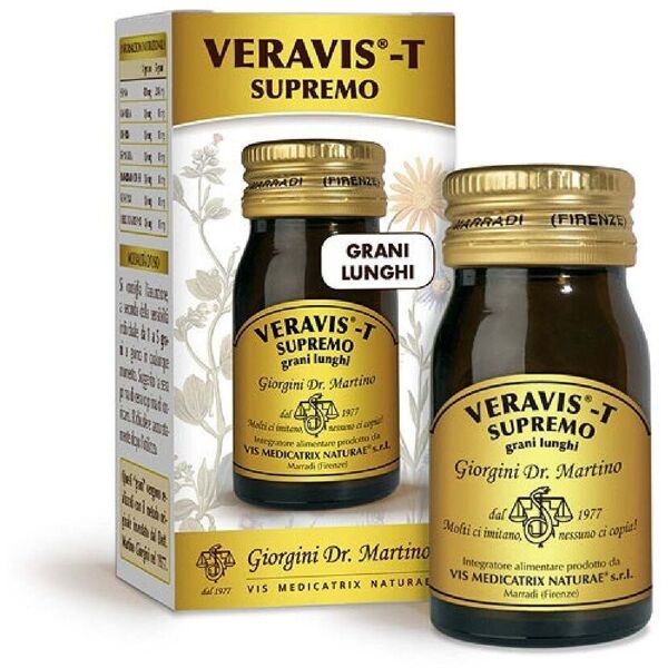 giorgini veravis-t supremo grani lunghi integratore benessere intestinale 90g