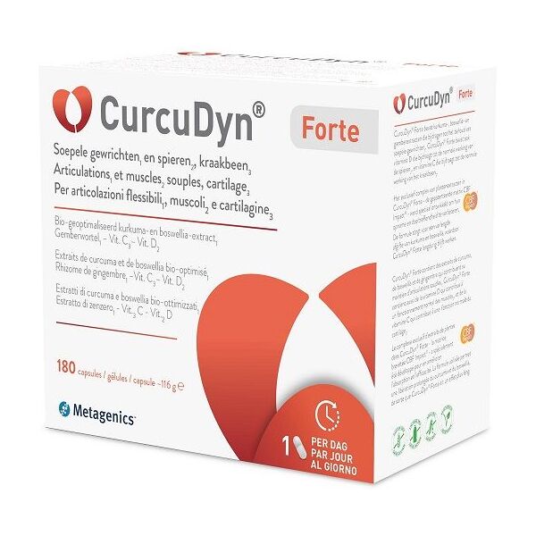 curcudyn forte integratore articolazioni 180 capsule