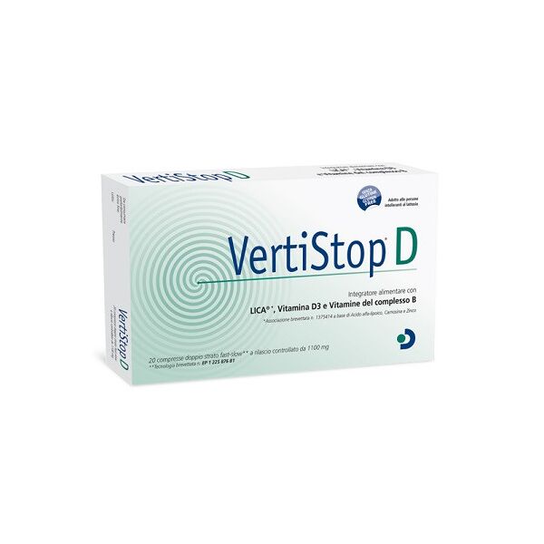 difass vertistop d integratore vitamina d3 e vitamine b 20 compresse