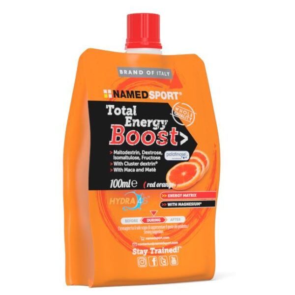 named sport total energy boost red orange integratore 100ml