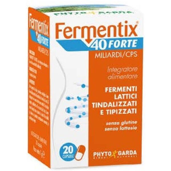 fermentix 40 forte integratore fermenti lattici 20 capsule