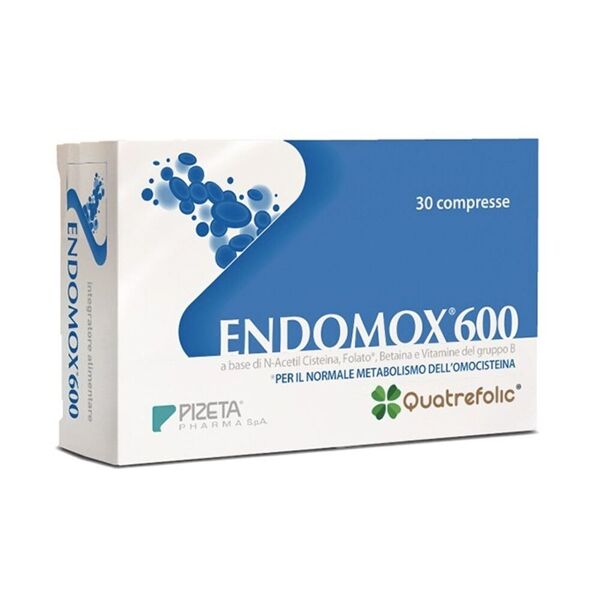 pizeta pharma endomox 600 integratore vitaminico 30 compresse