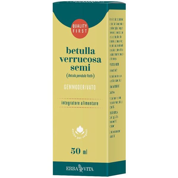 erba vita gemmoderivato betulla semi integratore polivalente 50ml