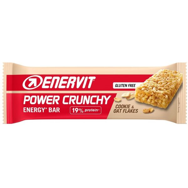 enervit power crunchy barretta energetica gusto cookie 40g