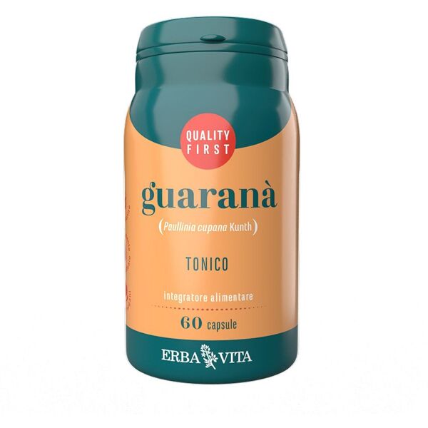 erba vita guaranà integratore energetico 60 capsule