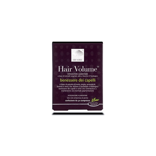 new nordic hair volume integratore capelli 30 compresse