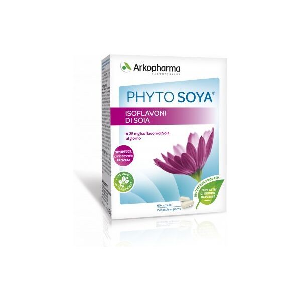 arkofarm arkopharma phyto soya integratore di isoflavoni di soia 60 capsule