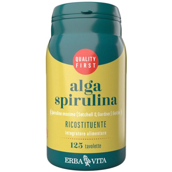 erba vita alga spirulina 125 tavolette