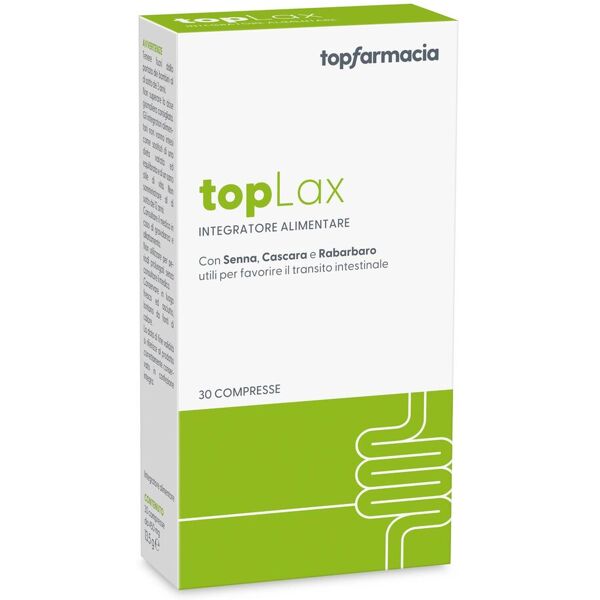 top farmacia top lax integratore transito intestinale 30 compresse