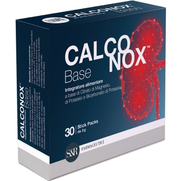 s&r farmaceutici calconox base integratore magnesio e potassio gusto arancia 30 stick