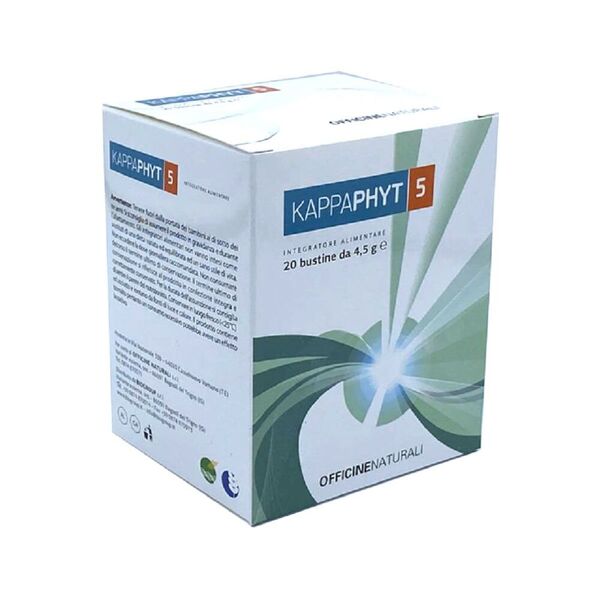 officine naturali kappaphyt 5 integratore depurativo 20 bustine