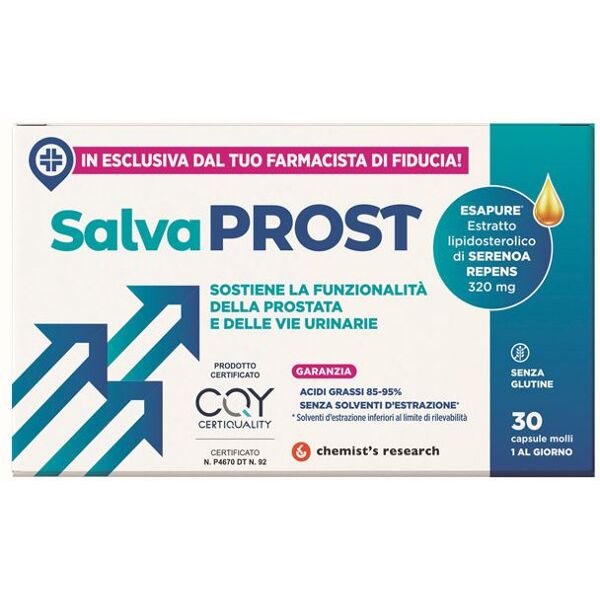 salvaderma salvaprost integratore benessere prostata 30 capsule