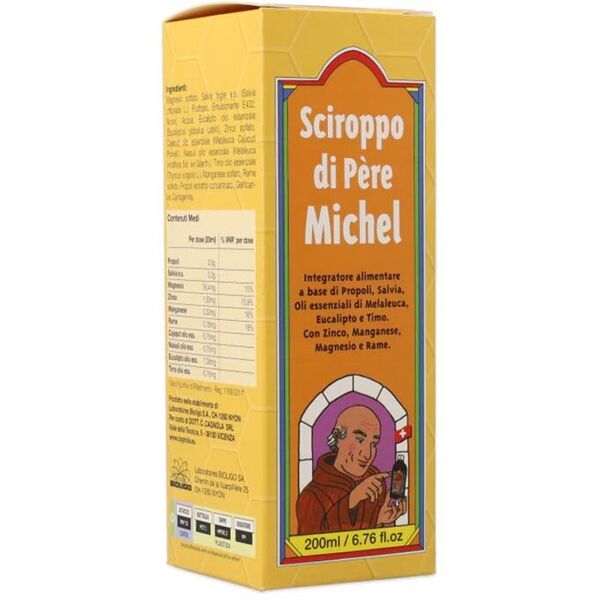 laboratoires bioligo sa sciroppo di père michel 200ml