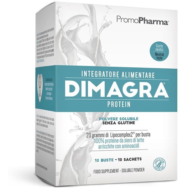 promopharma dimagra protein 10 buste gusto neutro