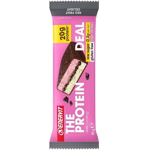 enervit the protein deal bar barretta proteica gusto red fruit delight 55g