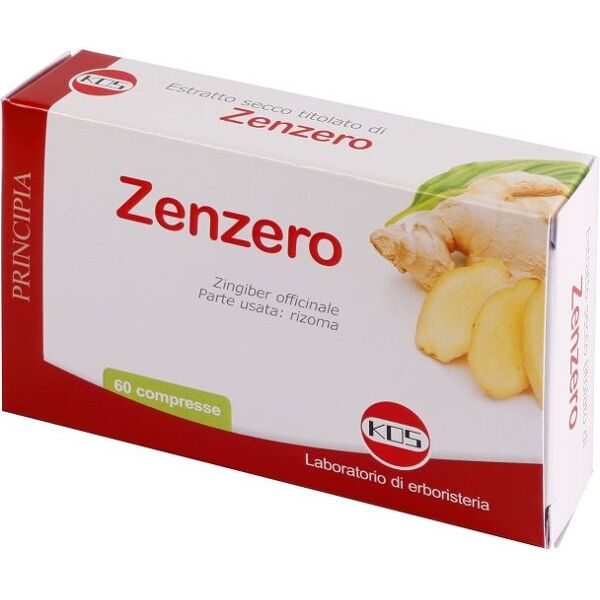 kos - laboratorio di erboristeria zenzero estratto secco integratore nausea 60 compresse