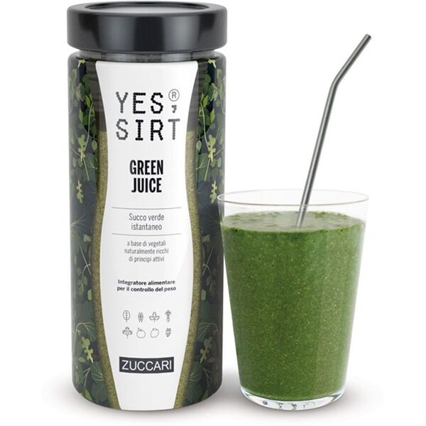 zuccari yes sirt green juice integratore perdita di peso 280g