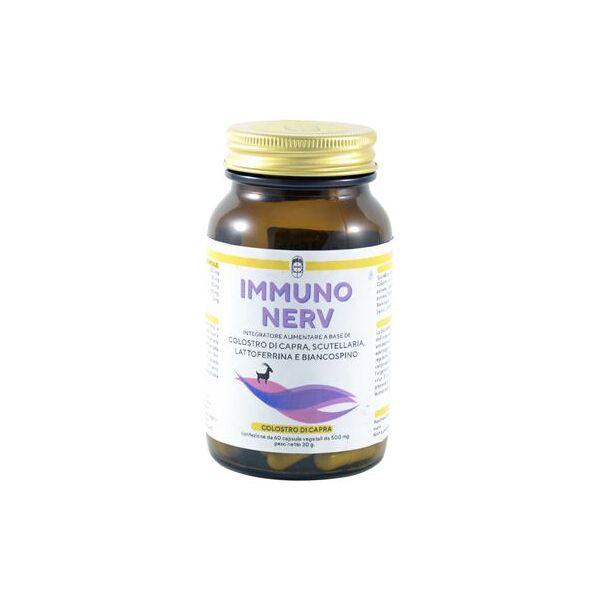 punto salute e benessere immuno nerv integratore colostro di capra 60 capsule