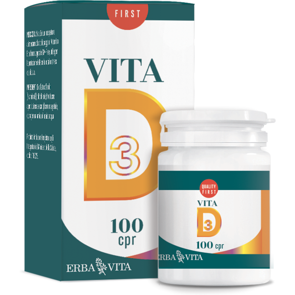 erba vita erbavita vitad integratore vitamina d 100 compresse orosolubili