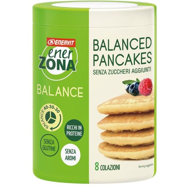 enervit enerzona balance balanced pancakes 320g