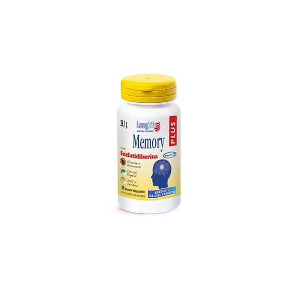 longlife memory plus integratore memoria 30 capsule