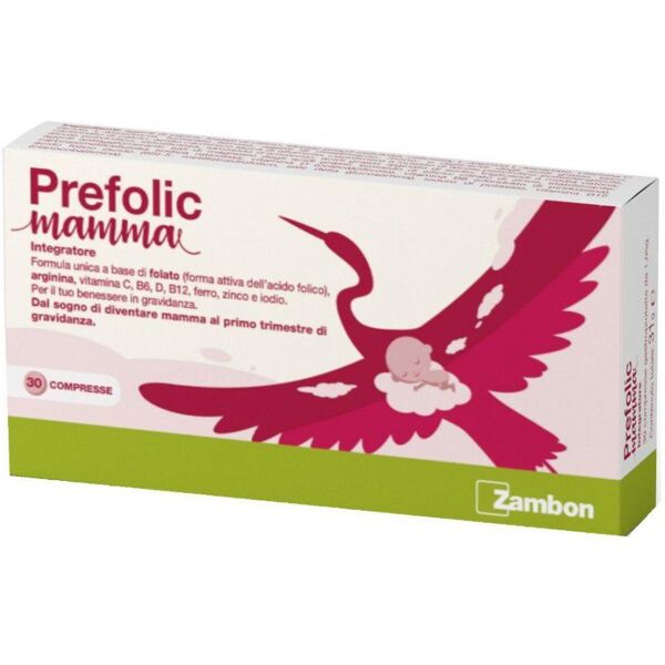 zambon prefolic mamma integratore gravidanza 30 compresse