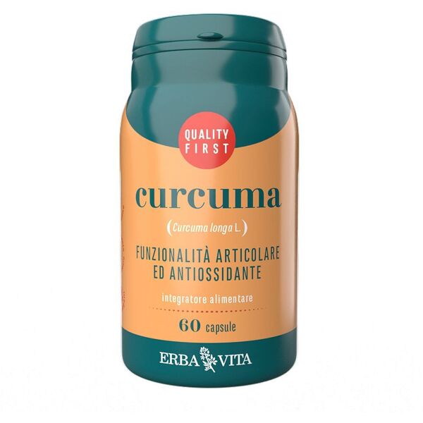 erba vita curcuma integratore articolazioni 60 capsule