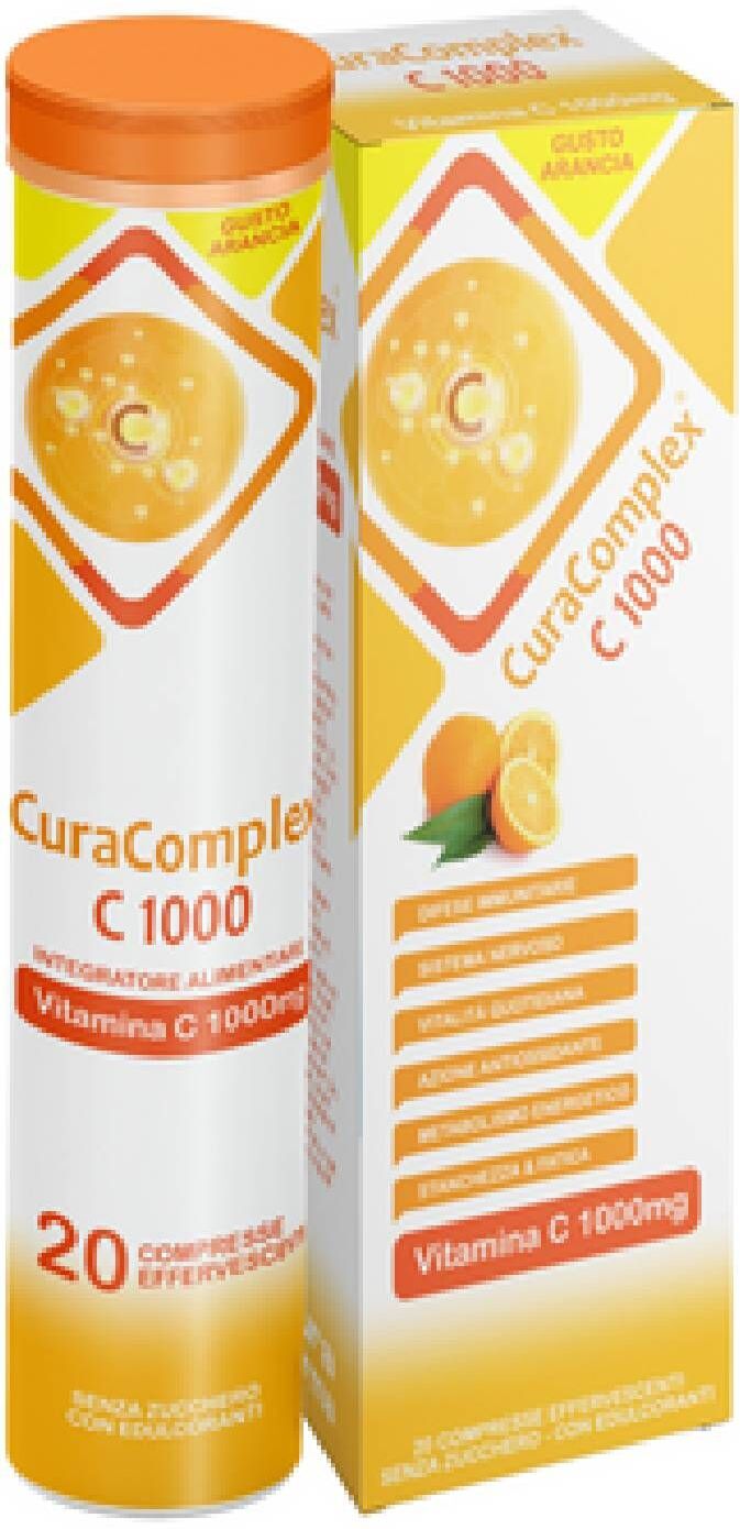 cura farma curacomplex c 1000mg integratore vitamina c 20 compresse