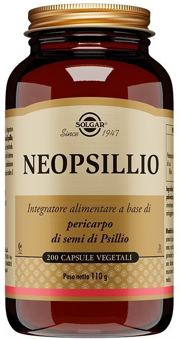 solgar neopsillio integratore alimentare 200 capsule vegetali