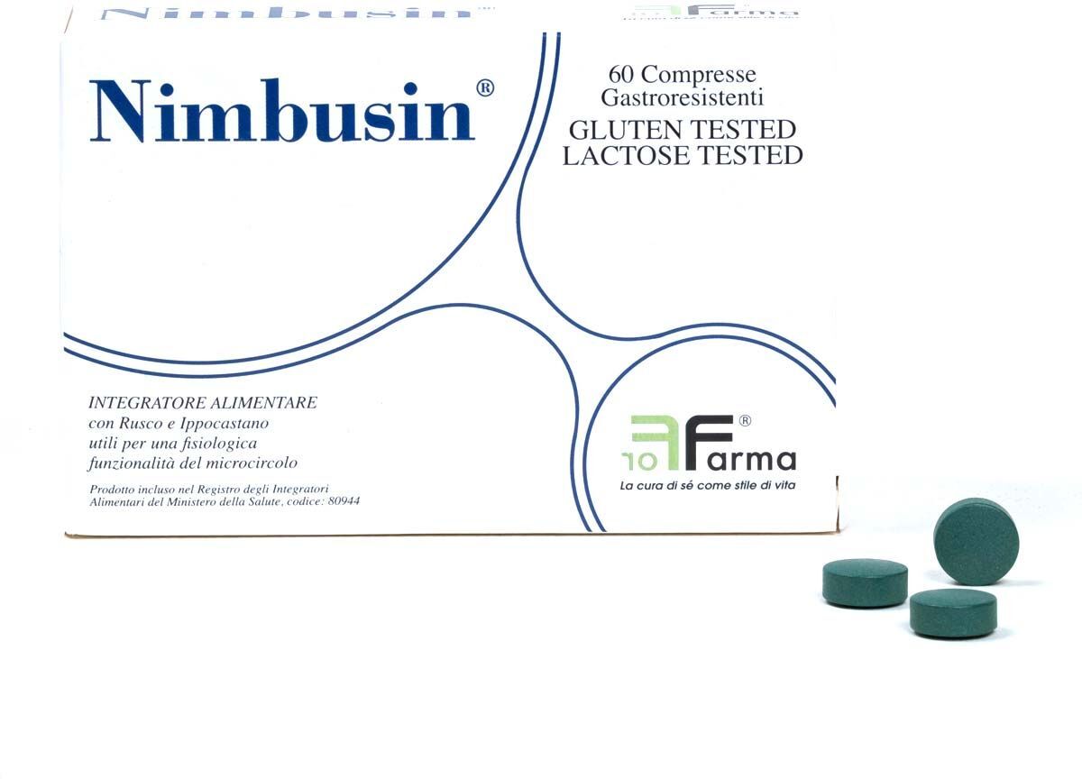 for farma srl nimbusin integratore microcircolo 60 compresse