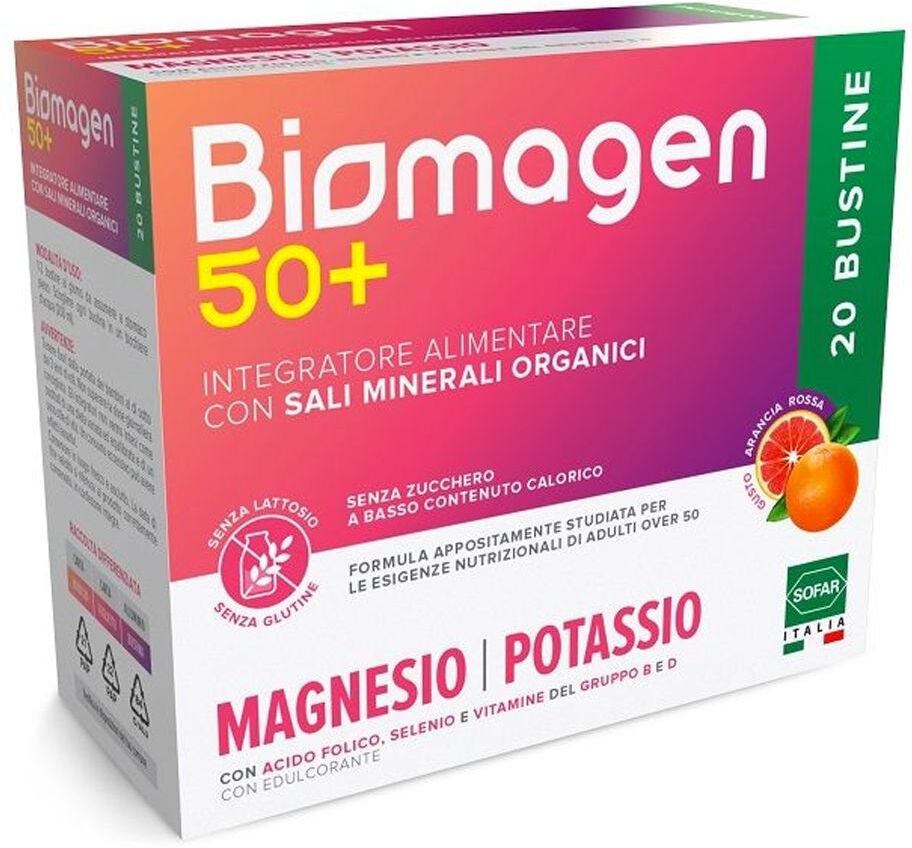 sofar biomagen 50+ integratore salino 20 bustine