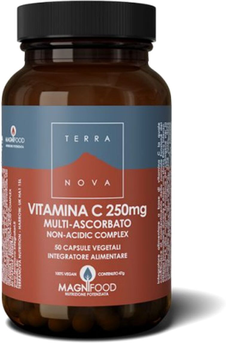 terranova complesso vitamina c integratore difese immunitarie 50 capsule