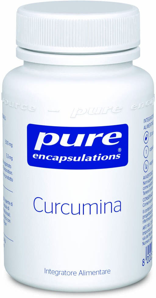 pure encapsulations curcumina integratore antiossidante 30 capsule