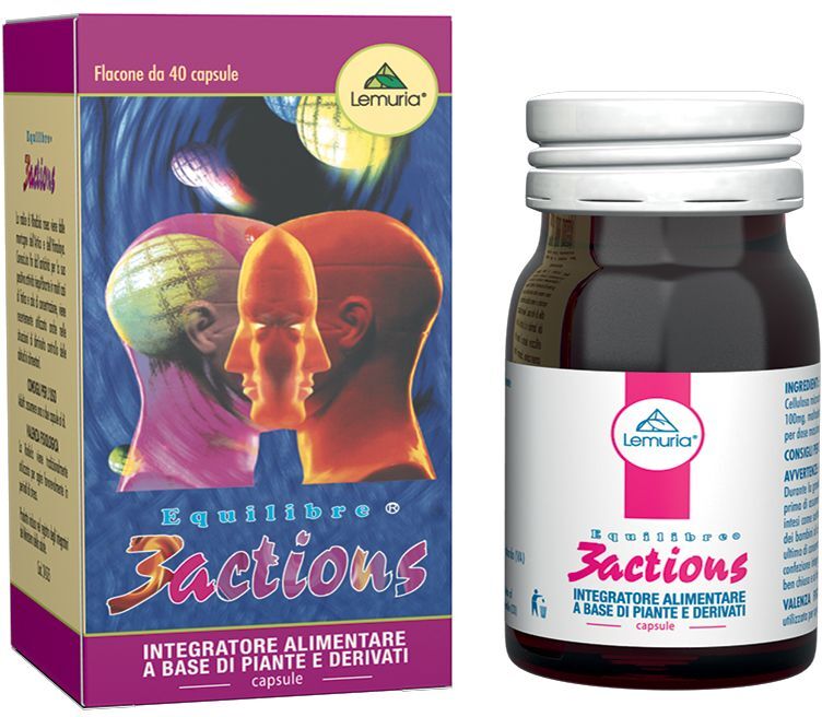 lemuria equilibre 3 actions integratore 40 capsule