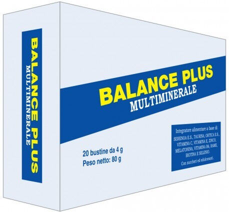 quality farmac srl balance plus multimineral 20 bustine