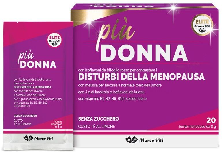 marco viti più donna integratore per i disturbi della menopausa 20 bustine