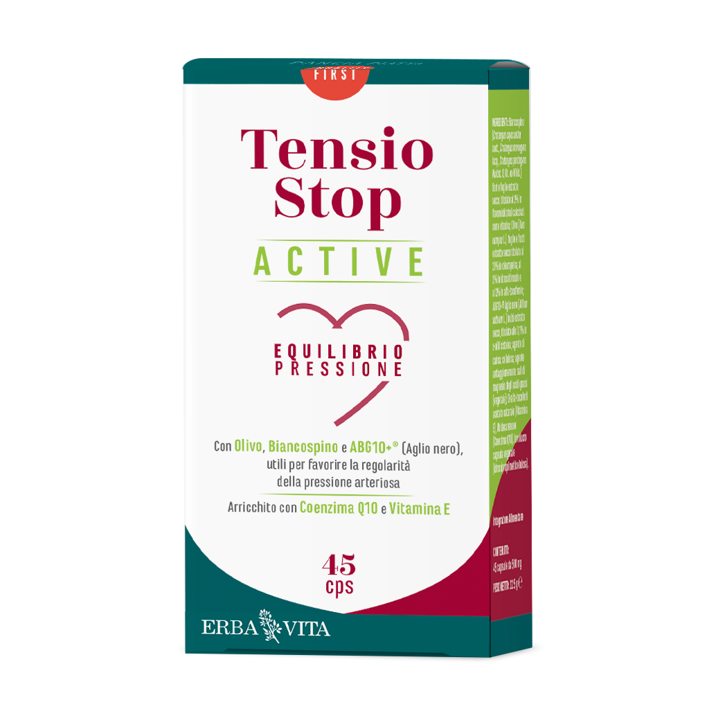 erba vita tensio stop active integratore equilibrio tensione 45 capsule