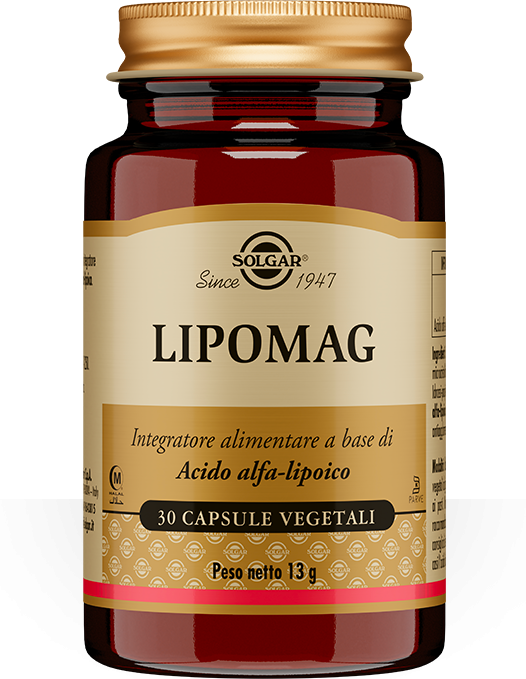 solgar lipomag integratore acido alfa-lipoico 30 capsule vegetali