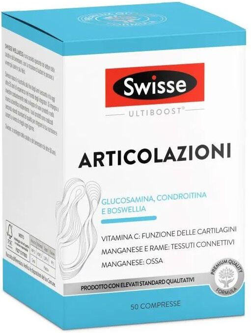 swisse articolazioni integratore ossa e muscoli 50 compresse