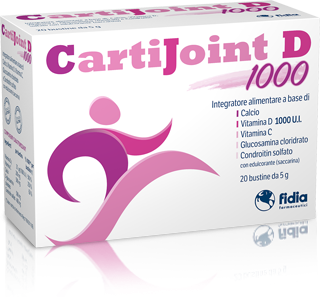 carti joint cartijoint d 1000 integratore benessere articolare 20 bustine