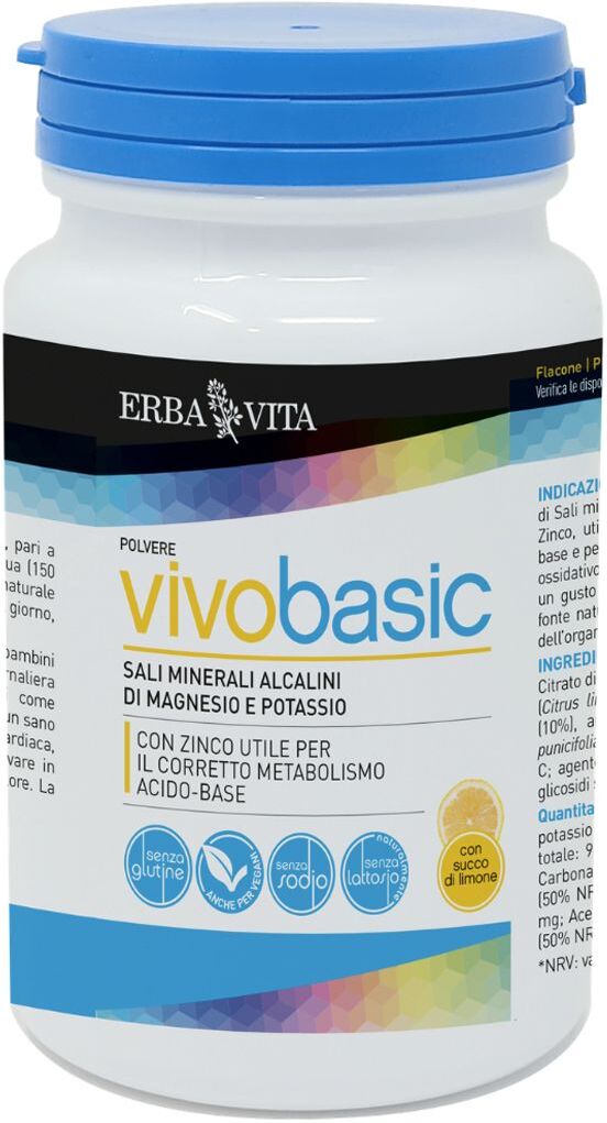 erba vita vivobasic integratore salino 200g