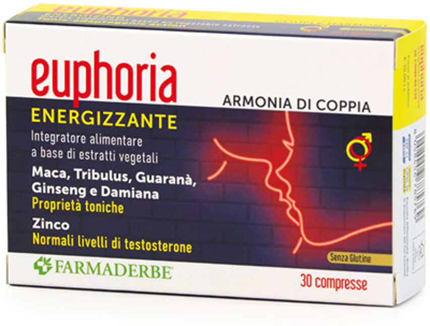 farmaderbe euphoria integratore energizzante 30 compresse