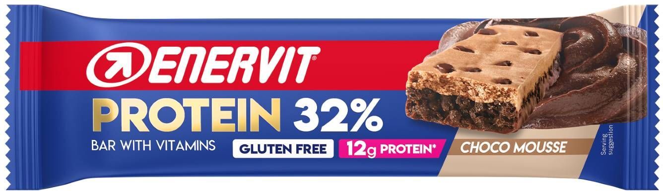 enervit sport bar 32% barretta proteica gusto choco mousse 38g