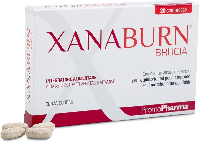 promopharma xanaburn brucia integratore equilibrio peso 20 compresse