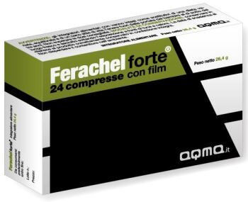 aqma italia srl ferachel forte 24 compresse