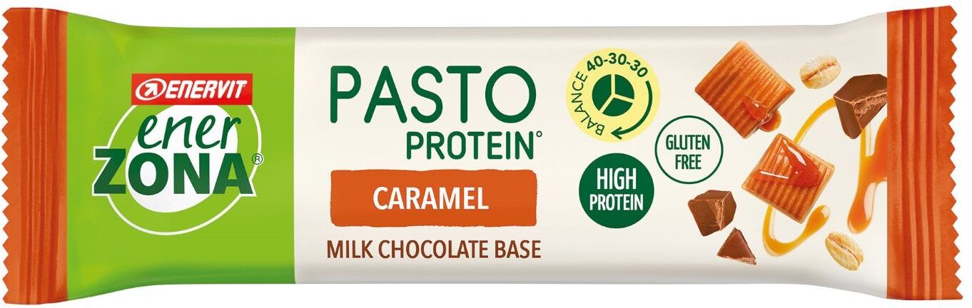 enervit enerzona pasto protein caramel barretta proteica 55g